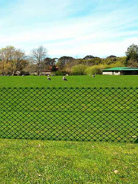 Chain link fence